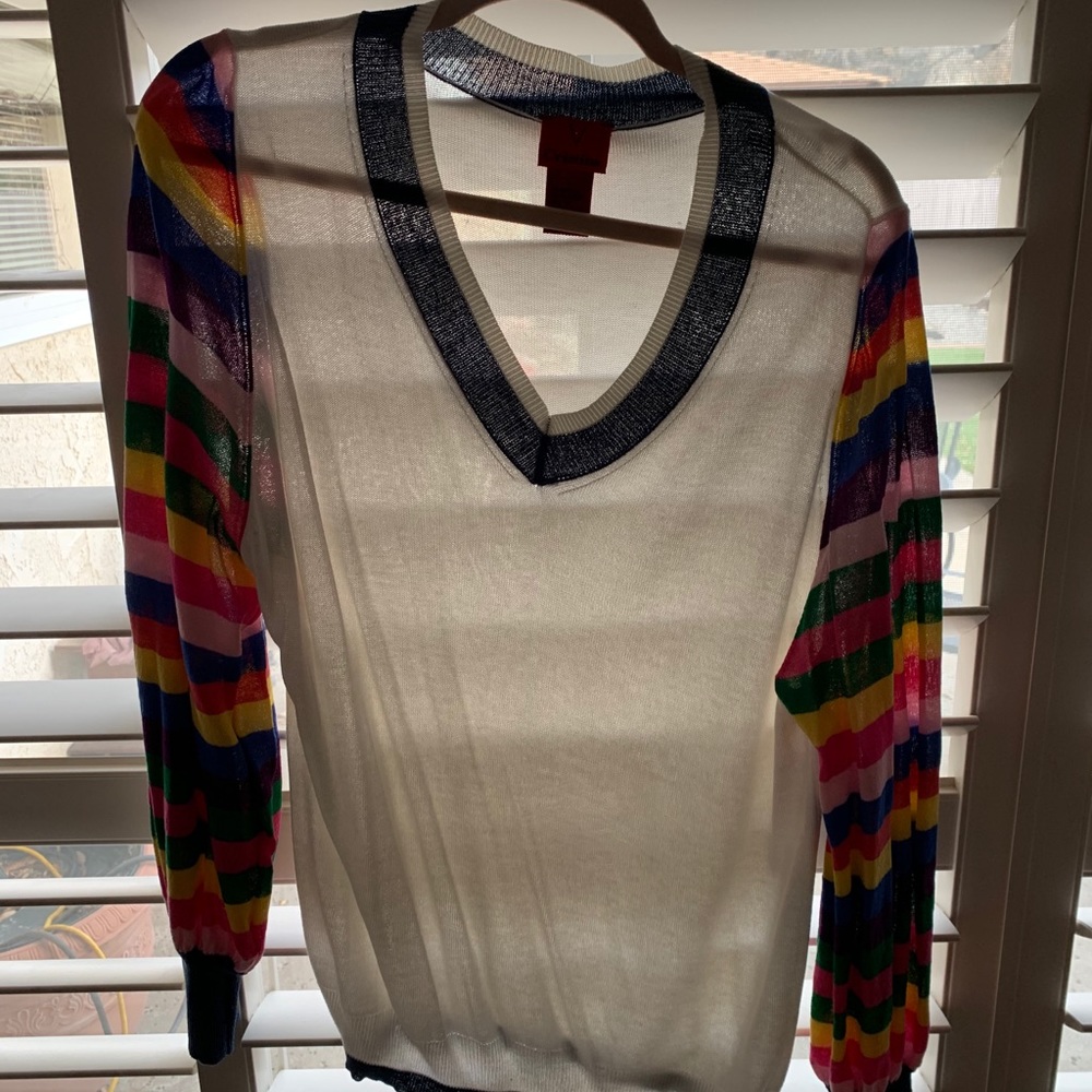 Lightweight sweater multi colored